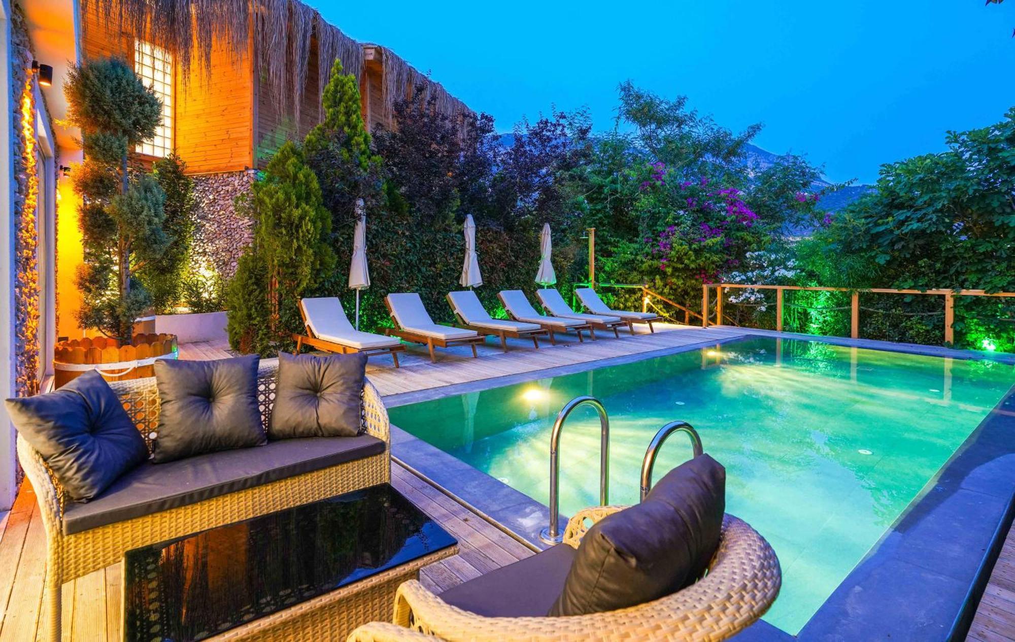 Likya Gardens Hotel Kaş Dış mekan fotoğraf